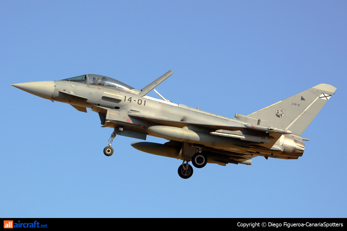 C.16-31 · Eurofighter EF-2000 Typhoon S · (LPA / GCLP)