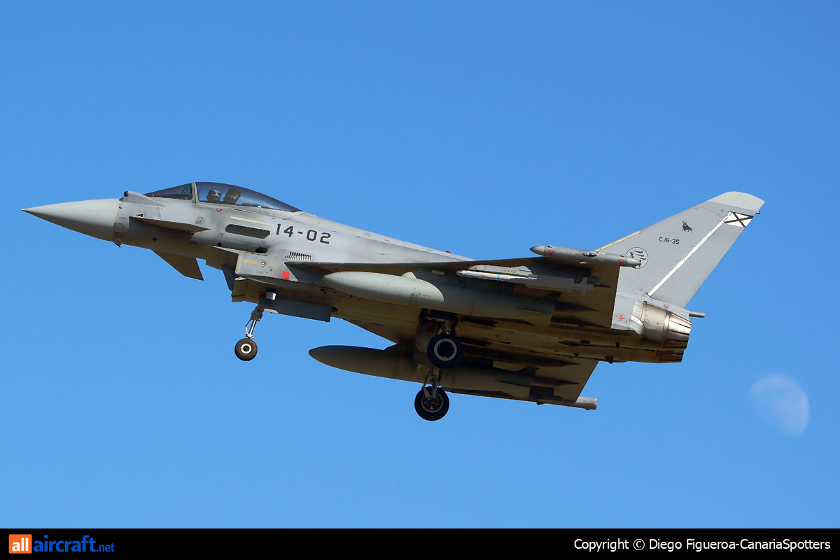 C.16-35 · Eurofighter EF-2000 Typhoon S · (LPA / GCLP)