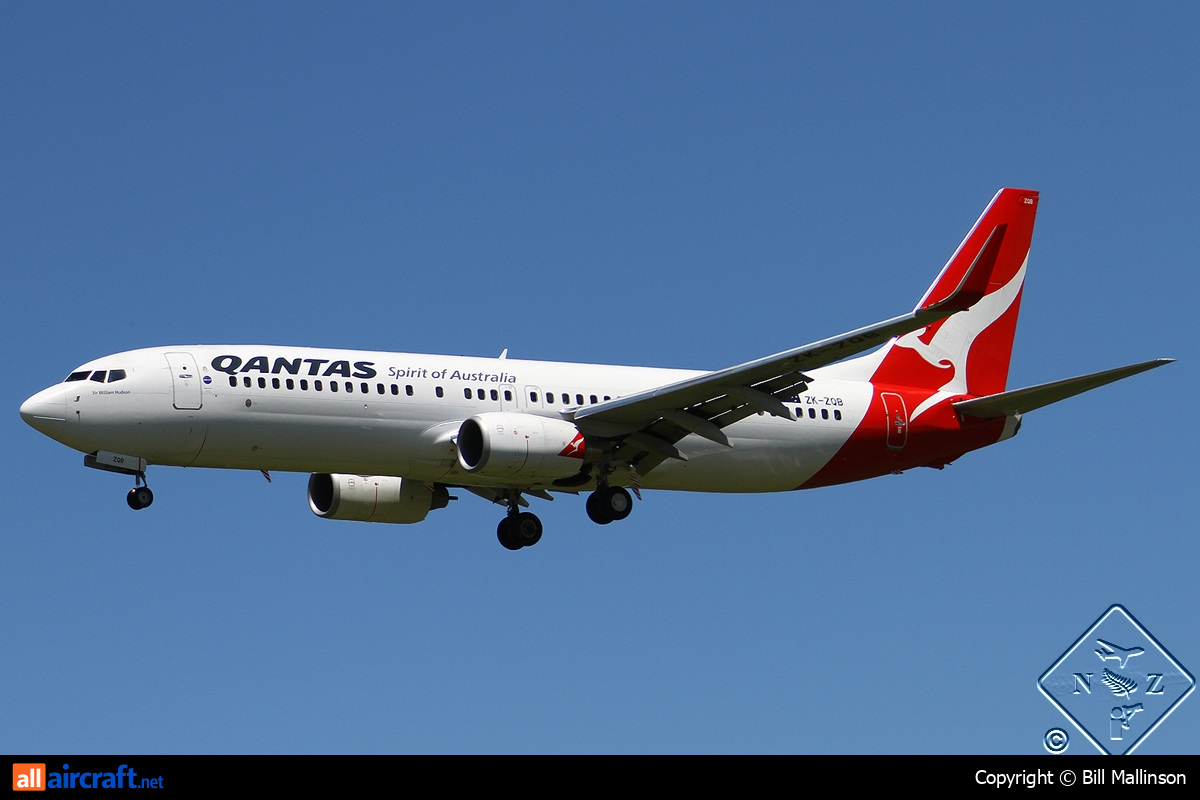 ZK-ZQB · Boeing 737-838(WL) · (CHC / NZCH)