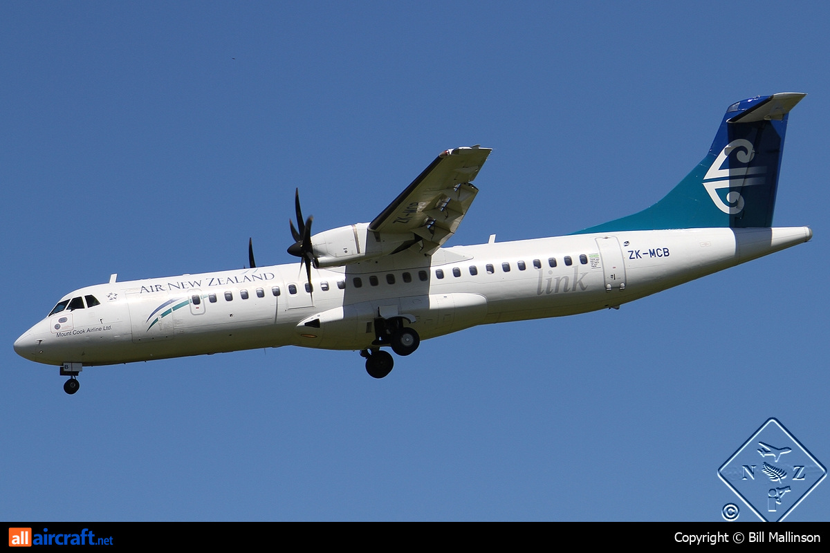 ZK-MCB · ATR-72-500 · (CHC / NZCH)
