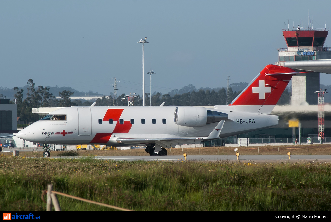 HB-JRA · Bombardier CL-600-2B16 Challenger 604 · (OPO / LPPR)