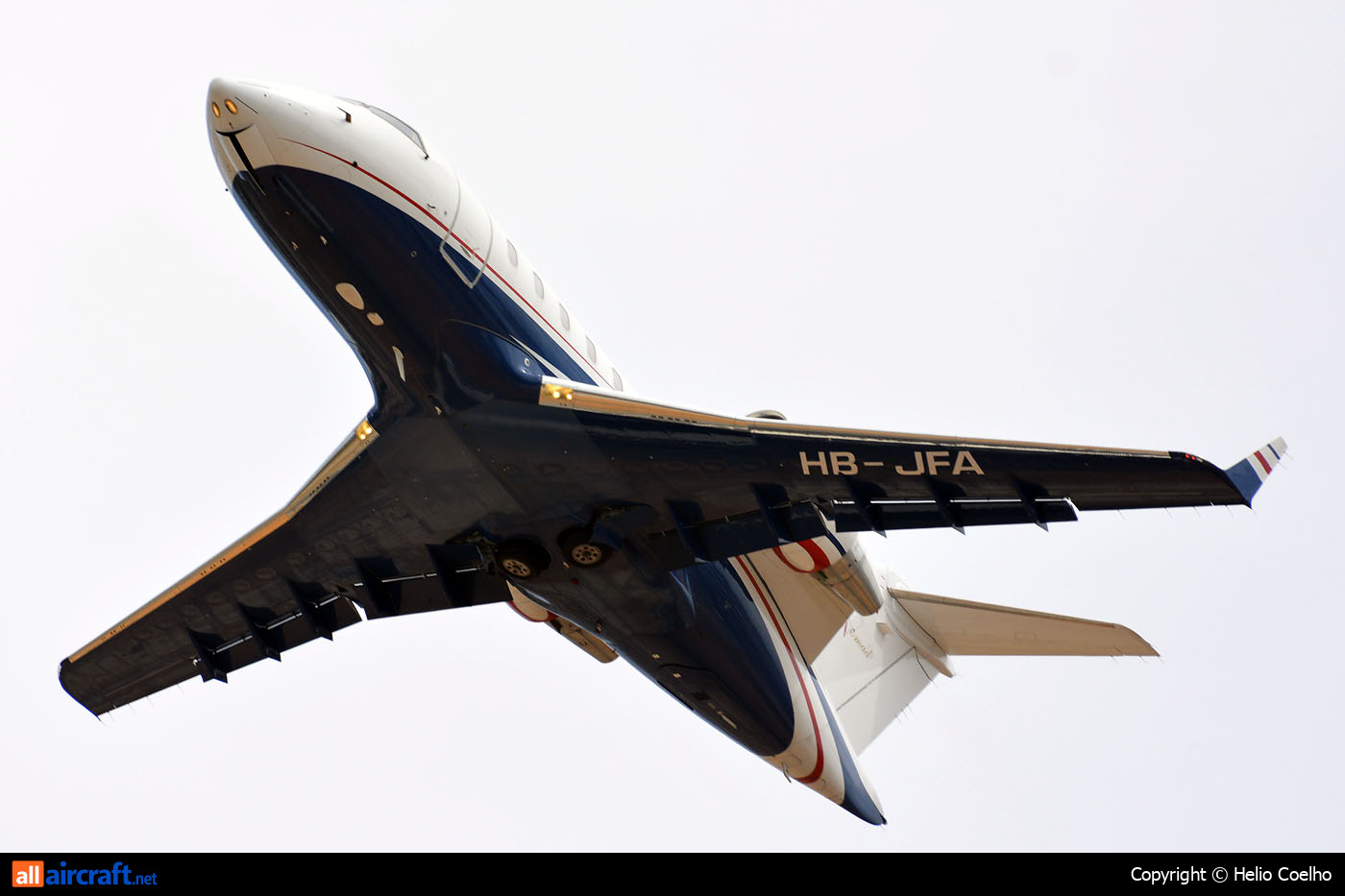 HB-JFA · Bombardier CL-600-2B16 Challenger 605 · (FAO / LPFR)