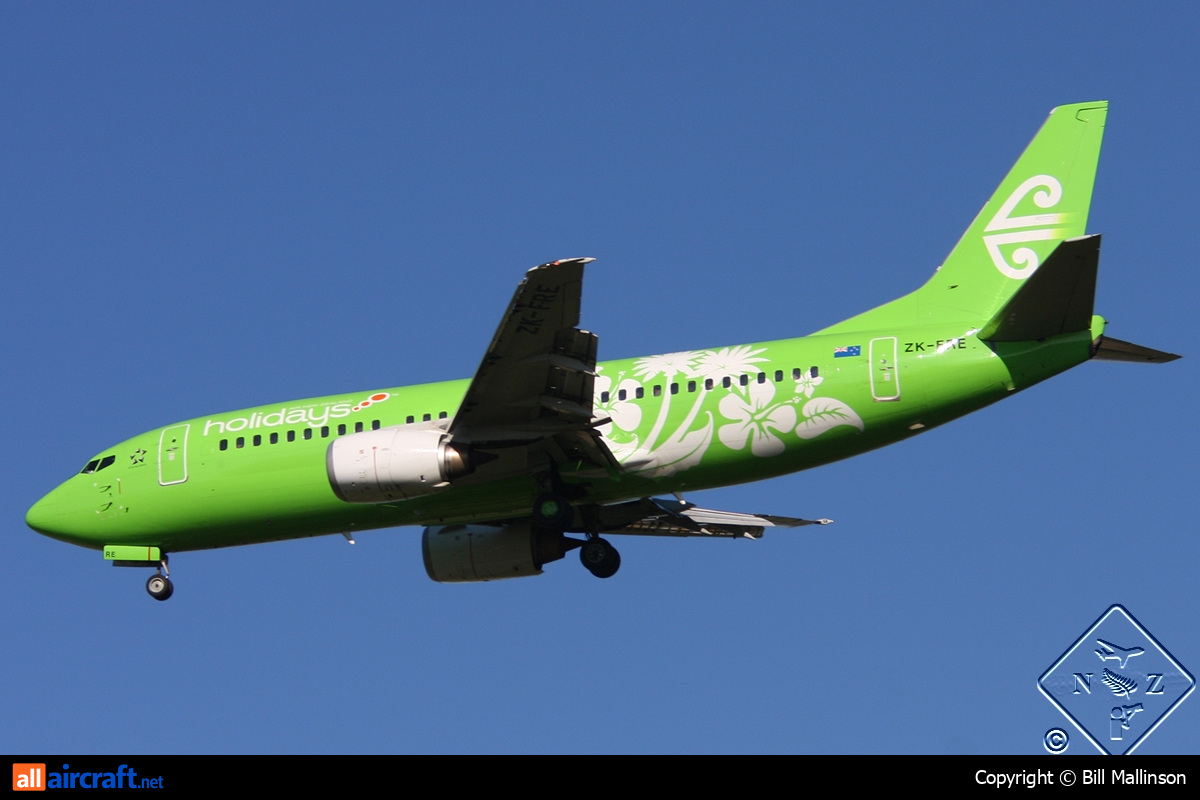 ZK-FRE · Boeing 737-3U3 · (CHC / NZCH)