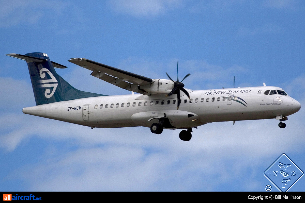 ZK-MCW · ATR-72-500 · (CHC / NZCH)