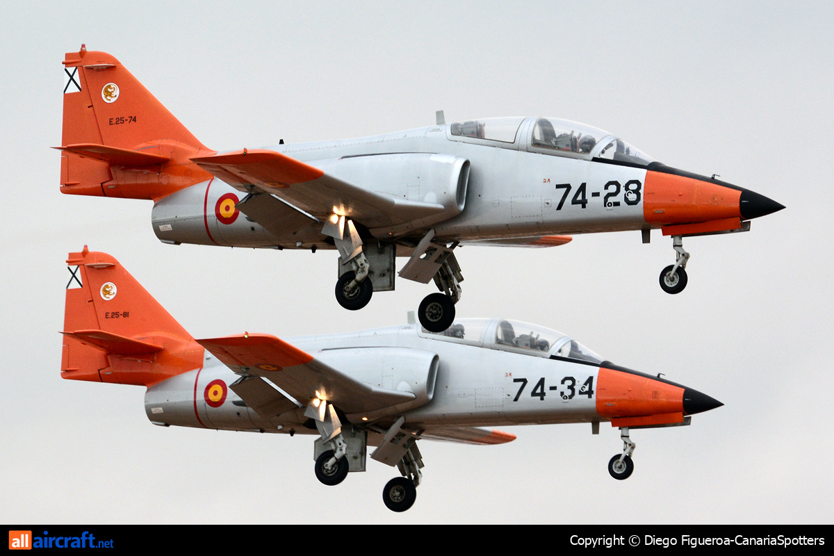 E.25-74 · CASA C-101EB Aviojet · (LPA / GCLP)