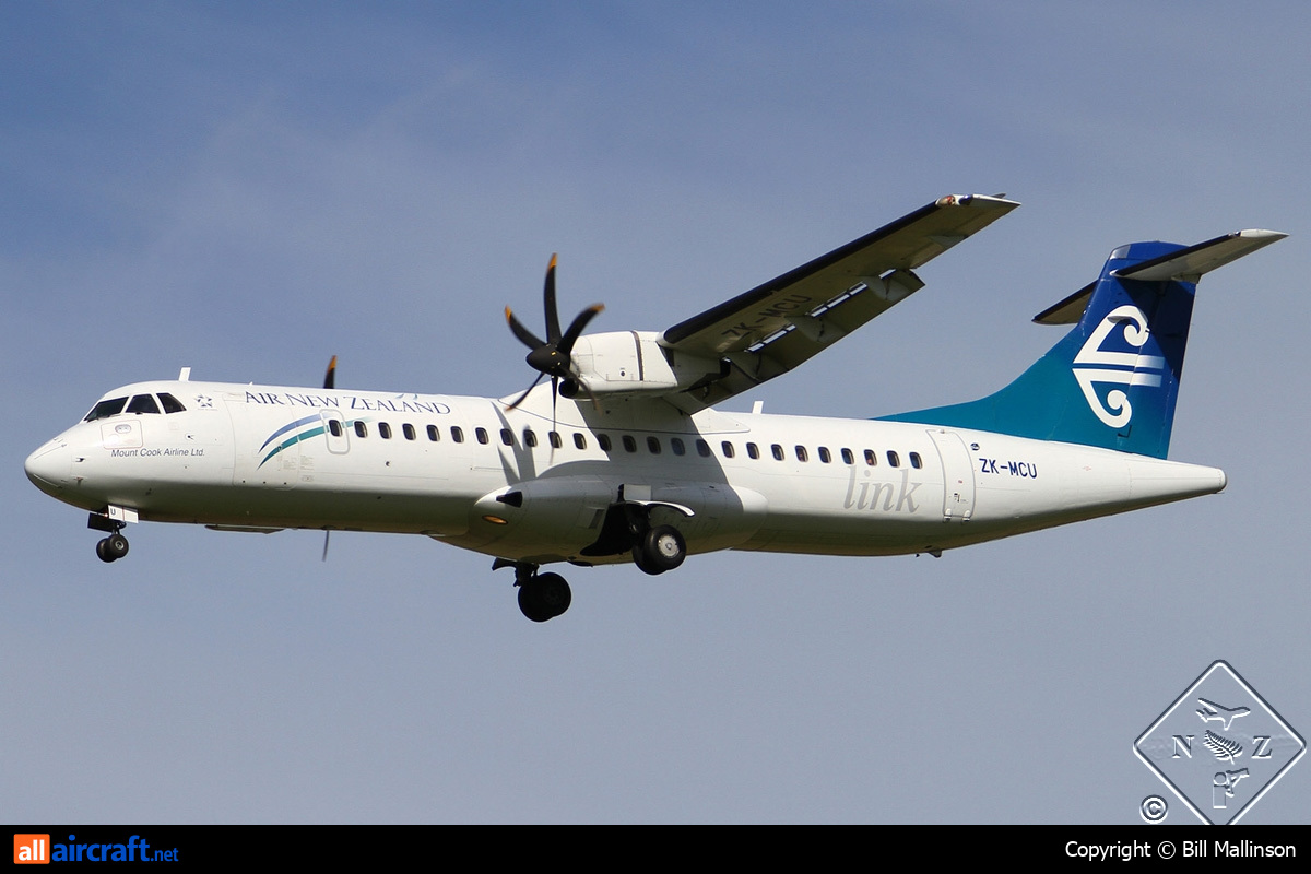 ZK-MCU · ATR-72-500 · (CHC / NZCH)