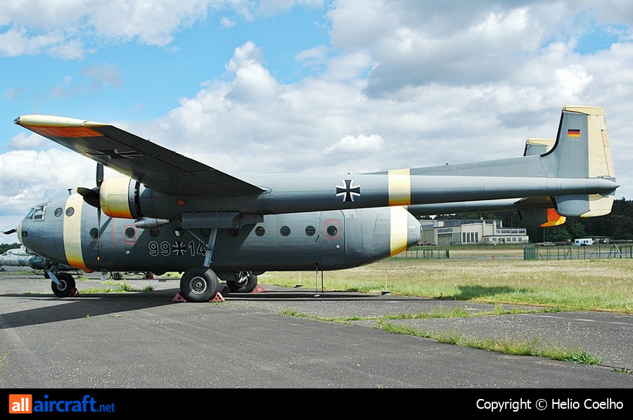 99+14 · Nord N-2501D Noratlas · (GWW / EDUG)