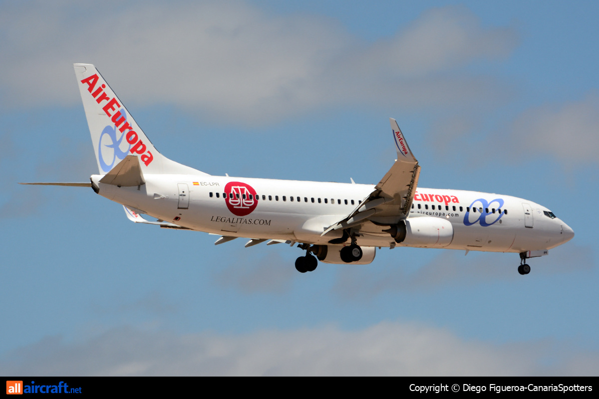 EC-LPR · Boeing 737-85P(WL) · (LPA / GCLP)