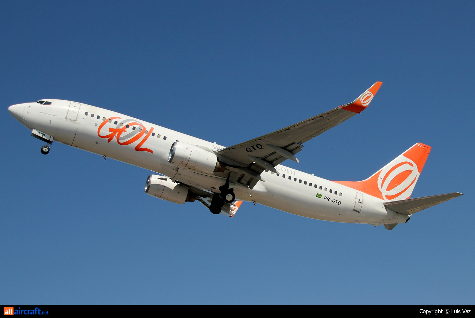 PR-GTQ · Boeing 737-8EH(WL) · (SDU / SBRJ)