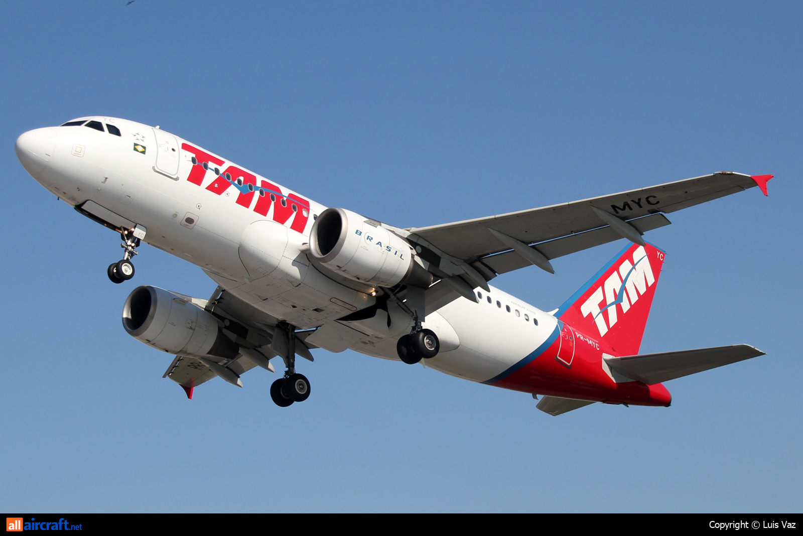 PR-MYC · Airbus A319-132 · (SDU / SBRJ)