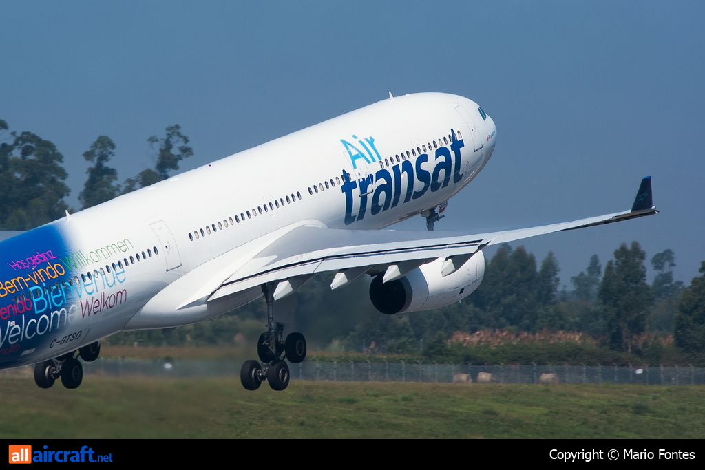 C-GTSO · Airbus A330-342 · (OPO / LPPR)