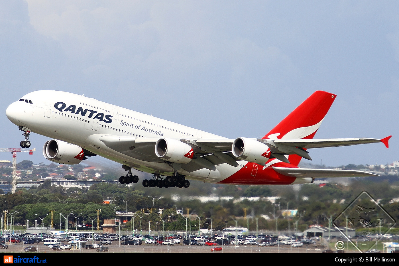 VH-OQF · Airbus A380-842 · (SYD / YSSY)