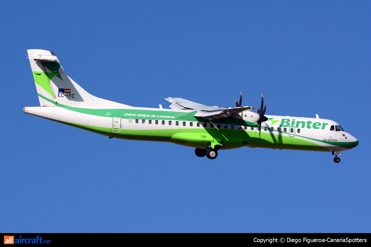 EC-IYC · ATR-72-500 · (LPA / GCLP)
