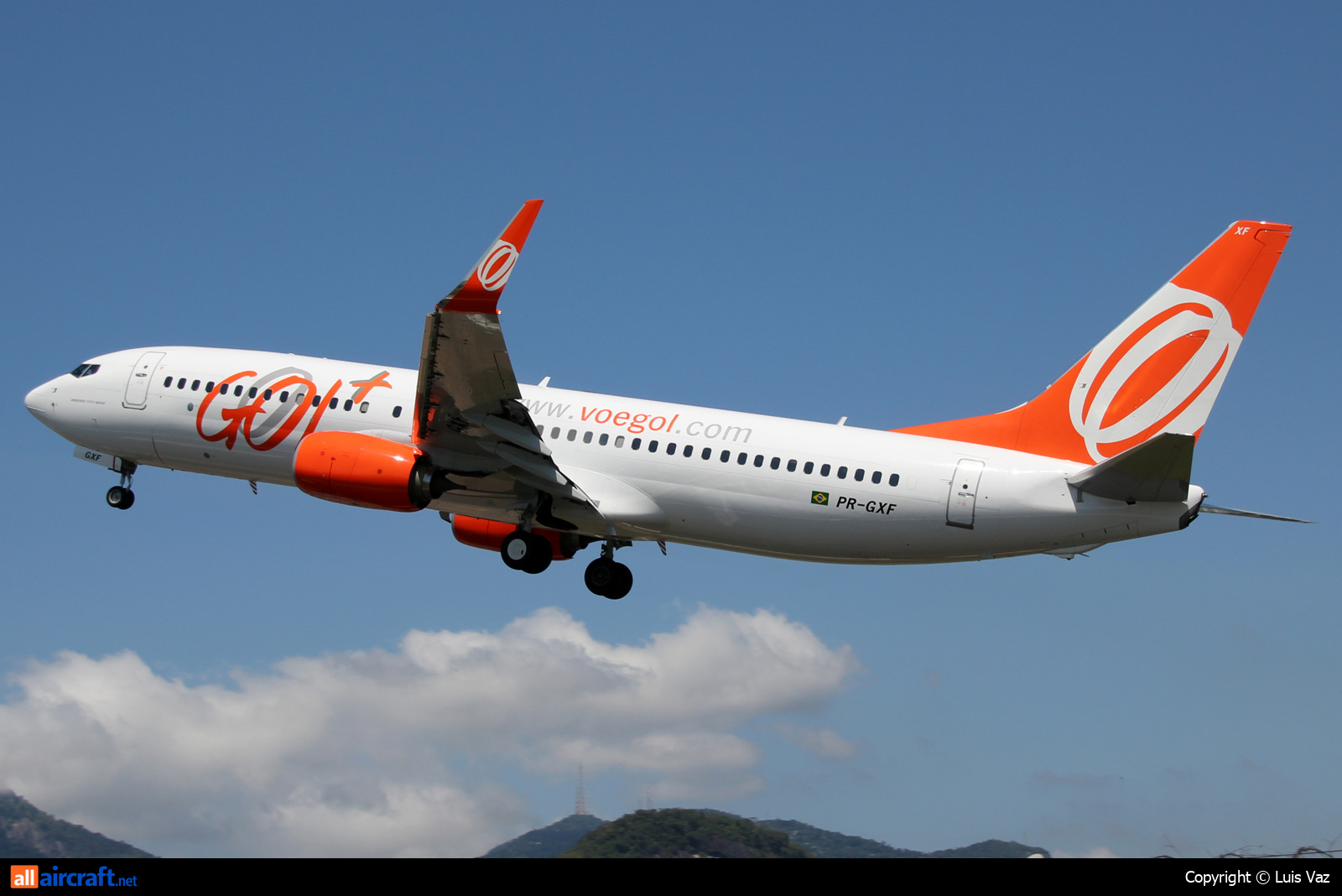 PR-GXF · Boeing 737-8EH(WL) · (SDU / SBRJ)
