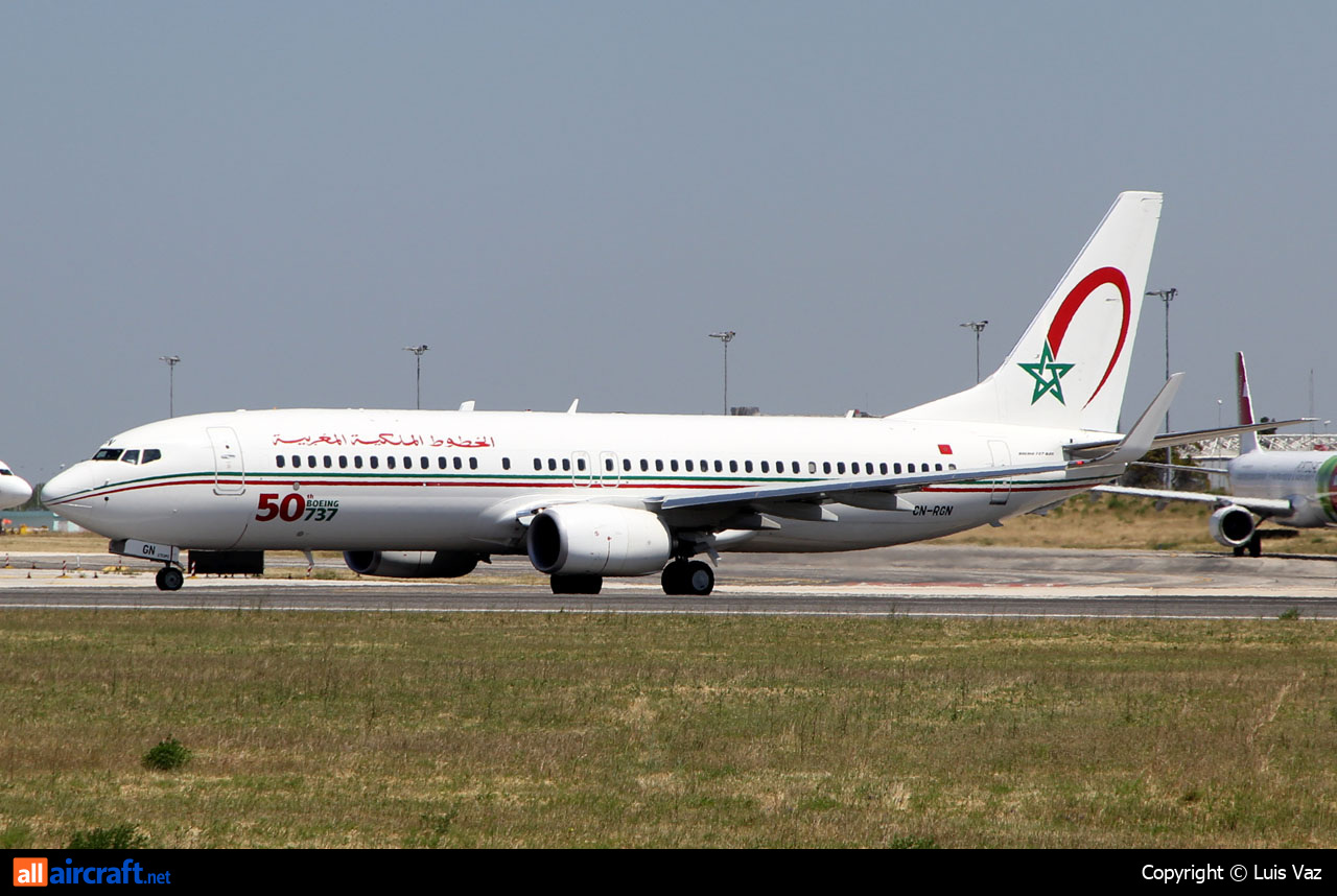 CN-RGN · Boeing 737-8B6(WL) · (LIS / LPPT)