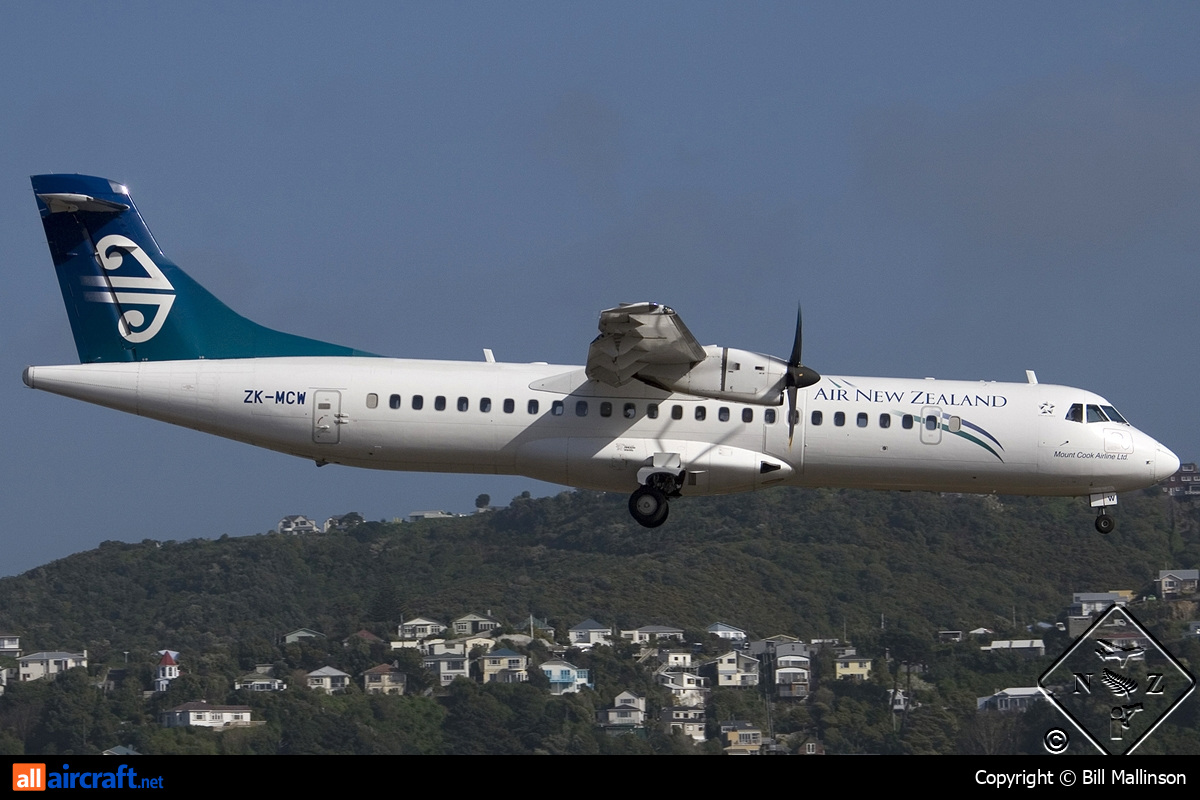 ZK-MCW · ATR-72-500 · (WLG / NZWN)