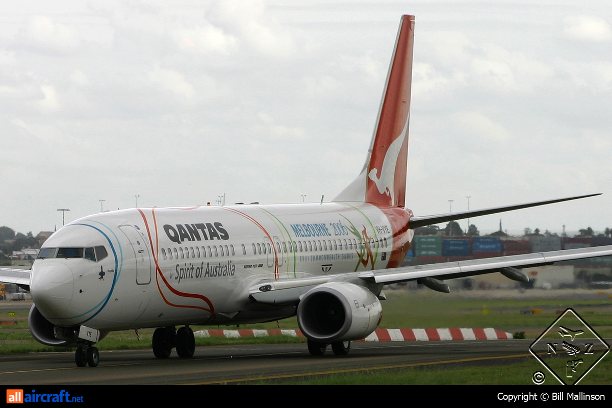 VH-VYE · Boeing 737-838(WL) · (SYD / YSSY)