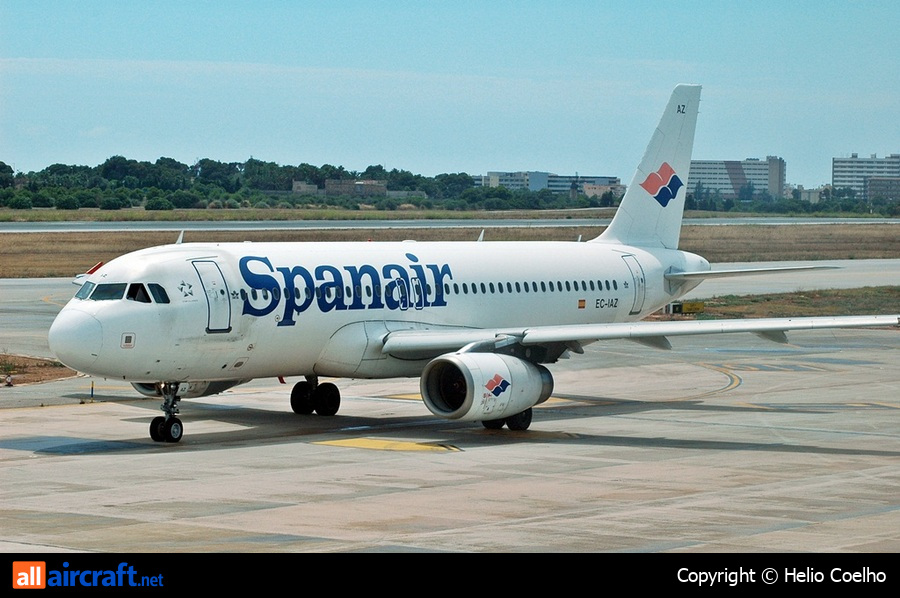 EC-IAZ · Airbus A320-232 · (PMI / LEPA / LESJ)