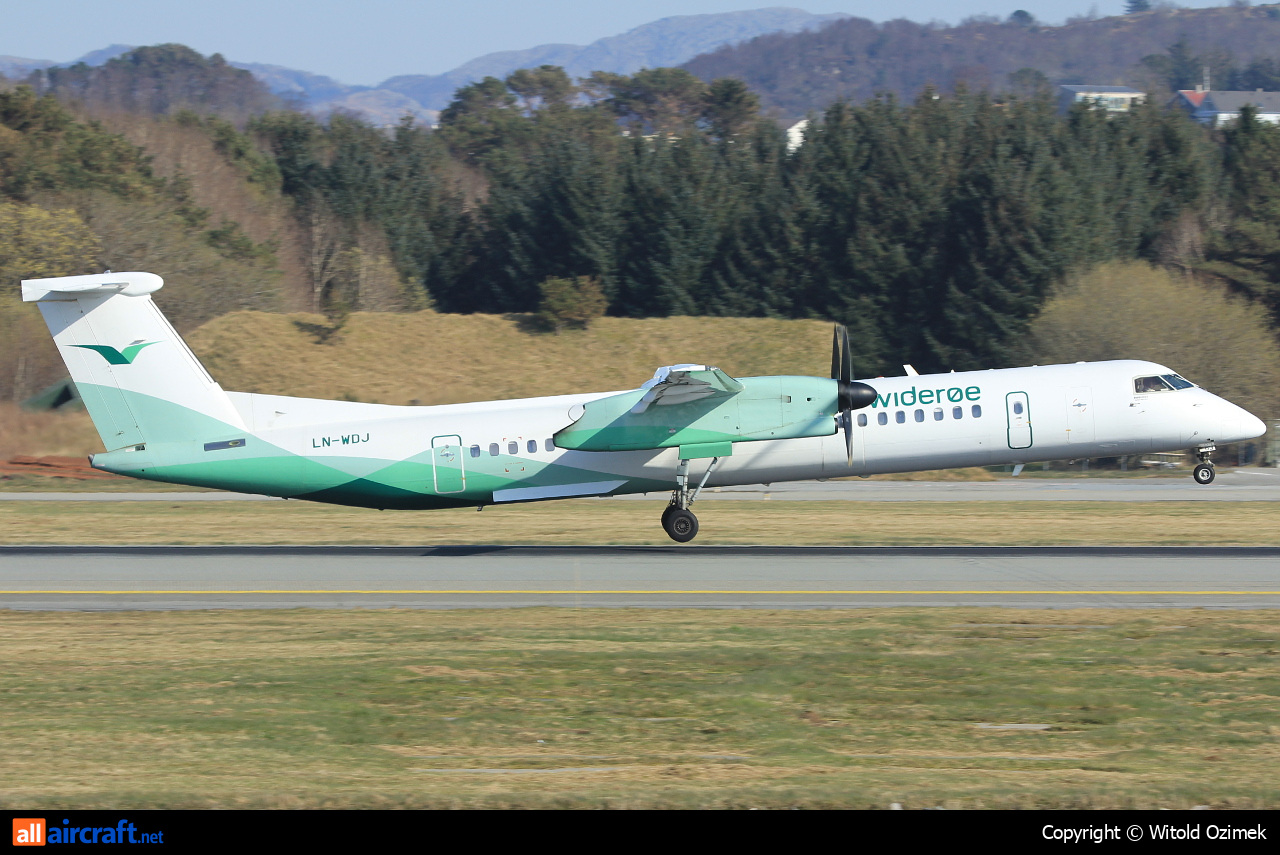 LN-WDJ · Bombardier Dash 8-Q402 · (SVG / ENZV)