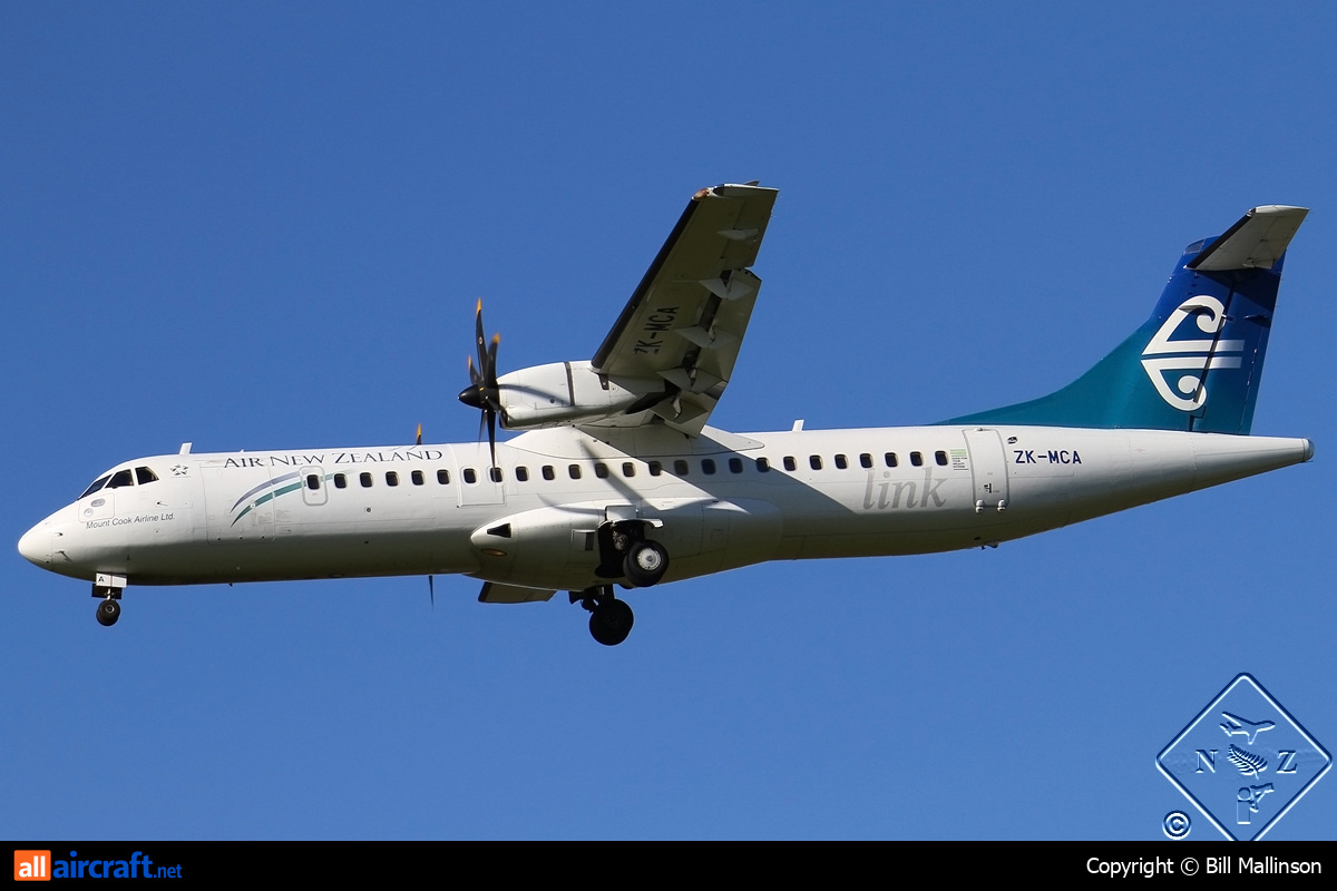 ZK-MCA · ATR-72-500 · (CHC / NZCH)