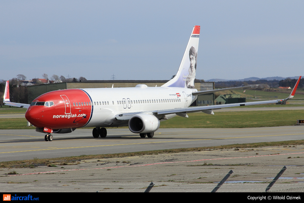 LN-NOY · Boeing 737-8JP(WL) · (SVG / ENZV)