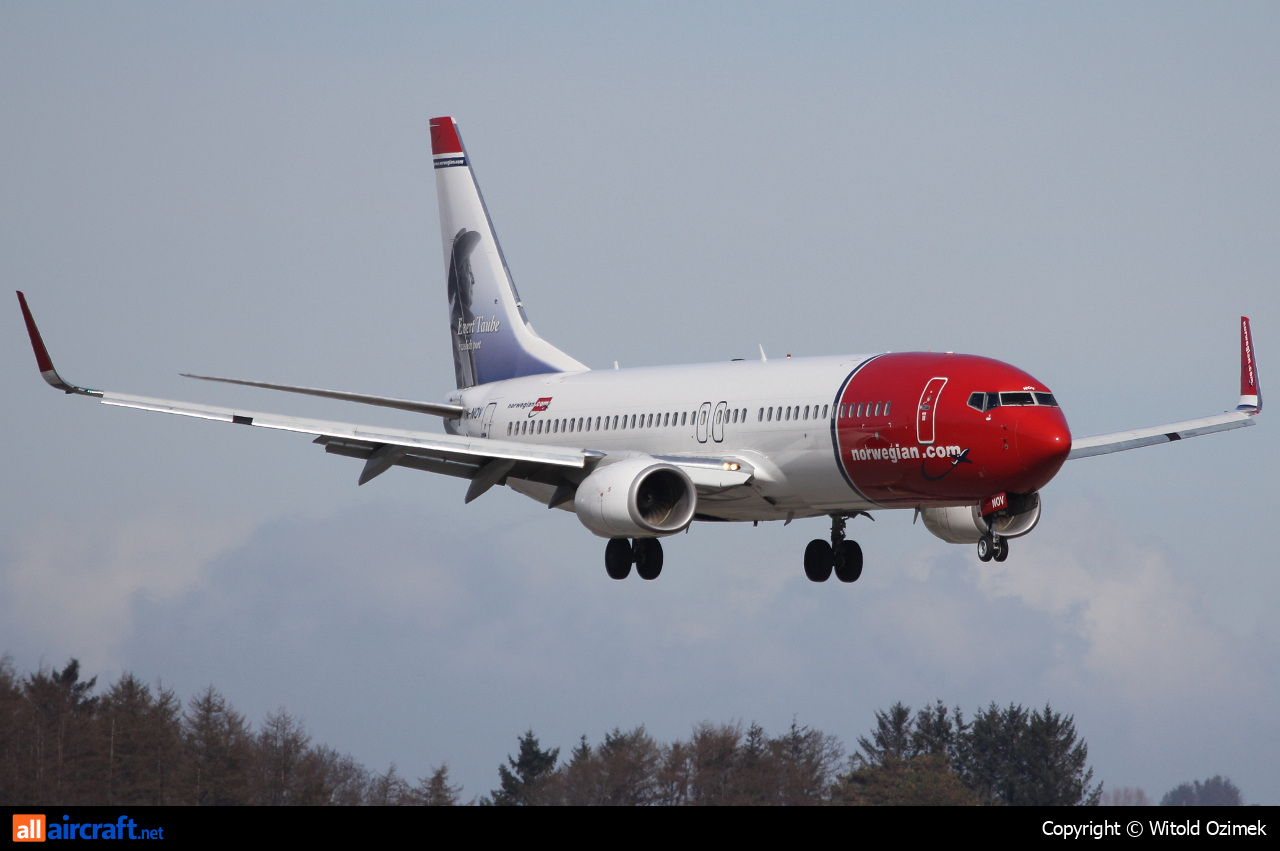 LN-NOV · Boeing 737-8FZ(WL) · (SVG / ENZV)
