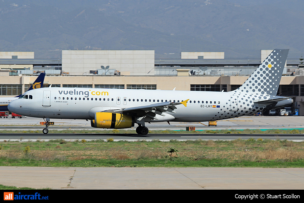EC-LRY · Airbus A320-232 · (AGP / LEMG)