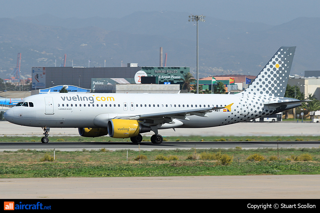 EC-MBY · Airbus A320-214 · (AGP / LEMG)