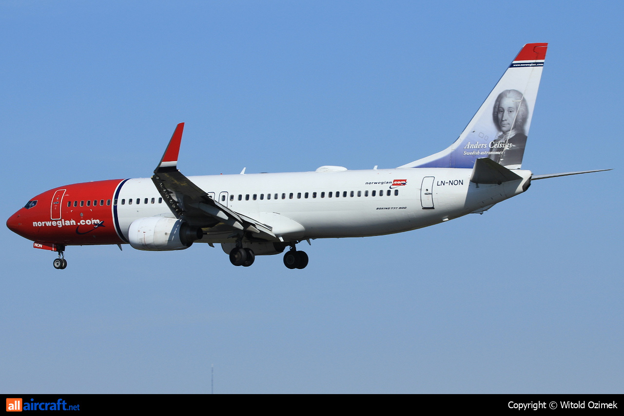 LN-NON · Boeing 737-86N(WL) · (SVG / ENZV)