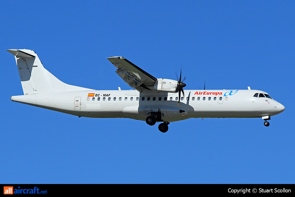 EC-MAF · ATR-72-500 · (AGP / LEMG)