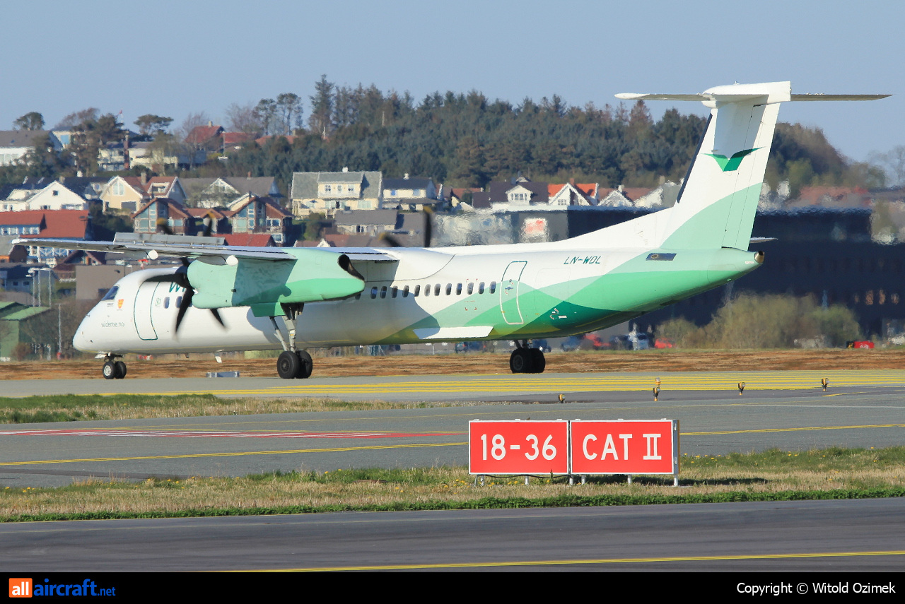 LN-WDL · Bombardier Dash 8-Q402 · (SVG / ENZV)