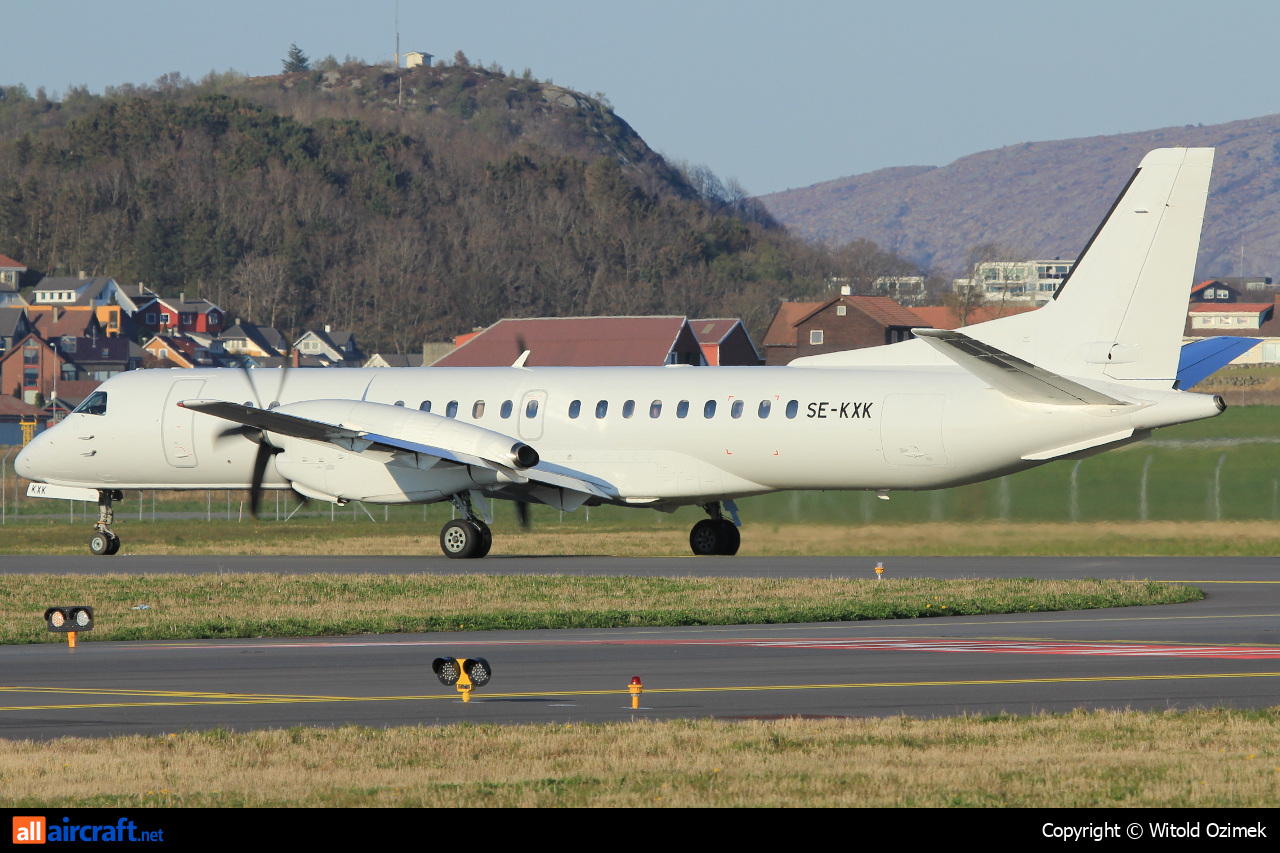 SE-KXK · Saab 2000 · (SVG / ENZV)