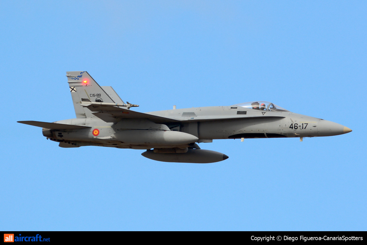 C.15-89 · McDonnell Douglas EF-18A Hornet · (LPA / GCLP)