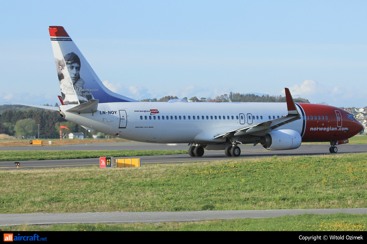 LN-NOY · Boeing 737-8JP(WL) · (SVG / ENZV)