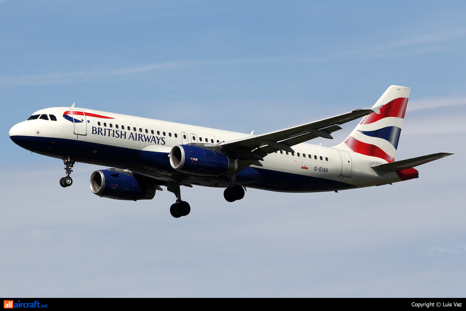 G-EUUI · Airbus A320-232 · (LHR / EGLL)