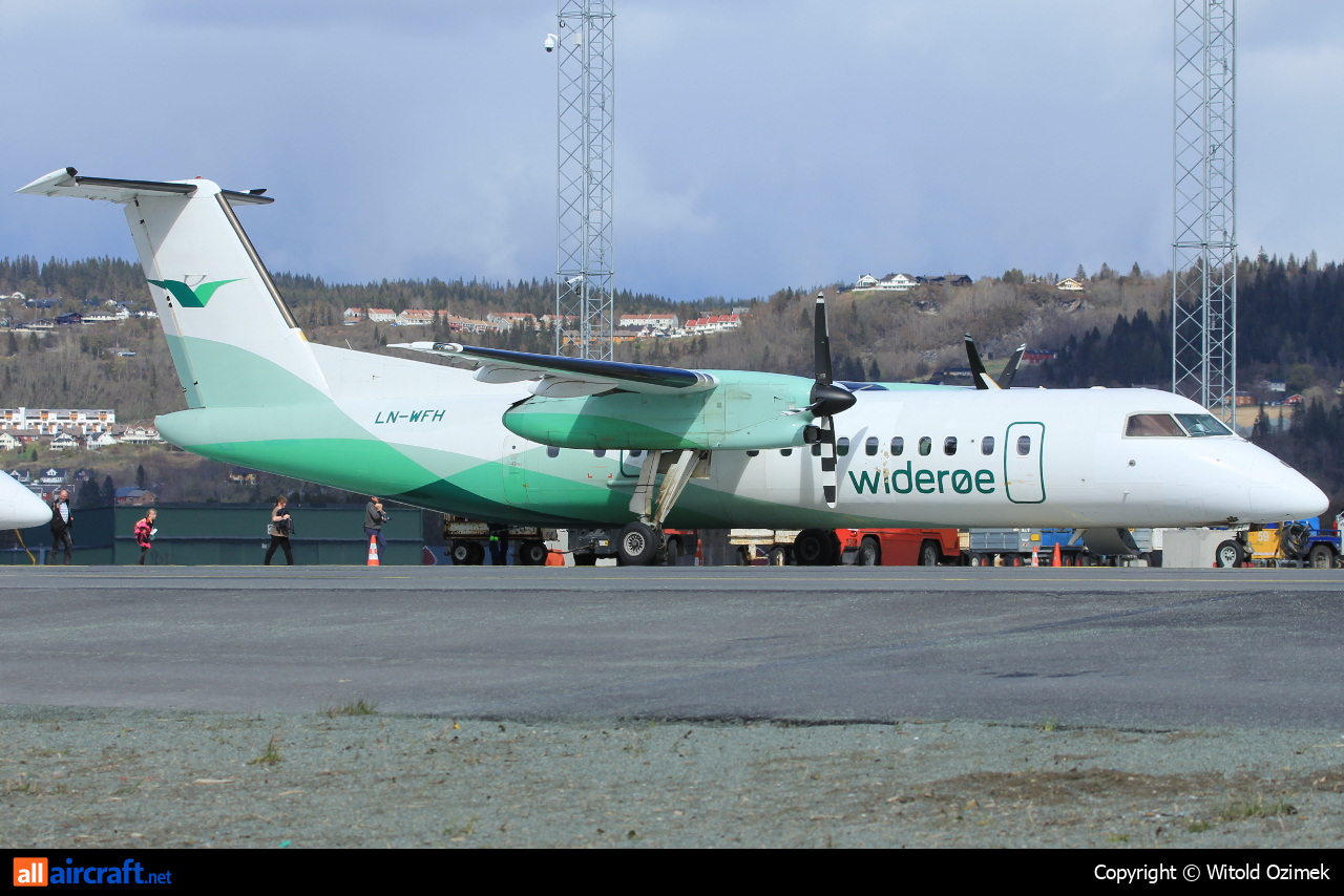 LN-WFH · De Havilland Canada DHC-8-311 Dash 8 · (TRD / ENVA)