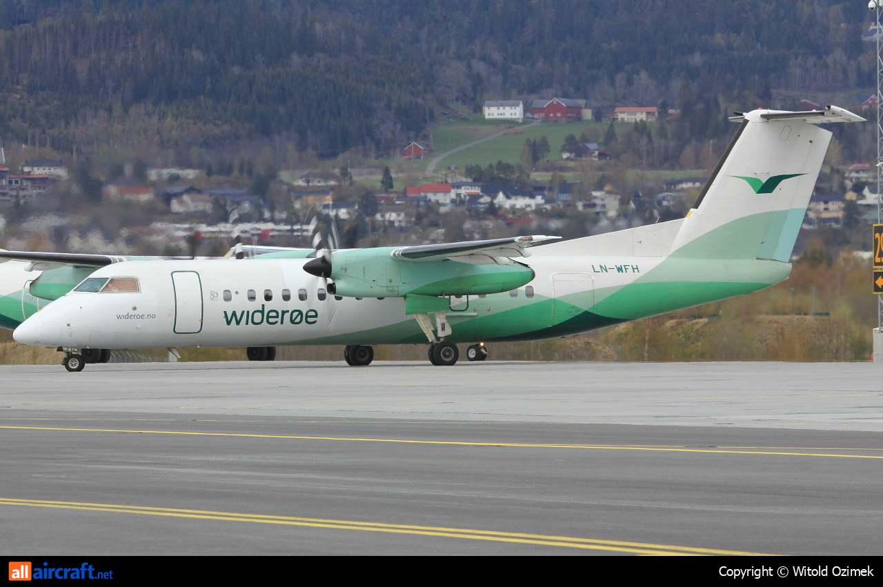 LN-WFH · De Havilland Canada DHC-8-311 Dash 8 · (TRD / ENVA)