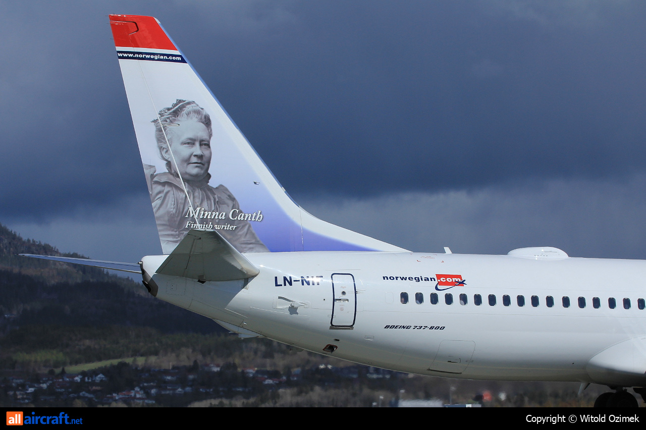 LN-NIF · Boeing 737-8JP(WL) · (TRD / ENVA)