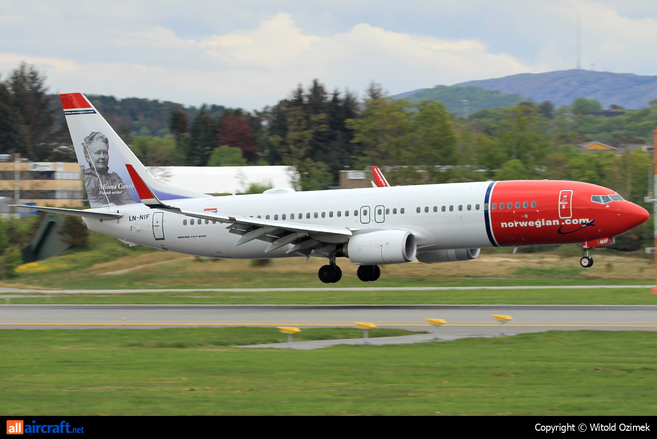 LN-NIF · Boeing 737-8JP(WL) · (SVG / ENZV)