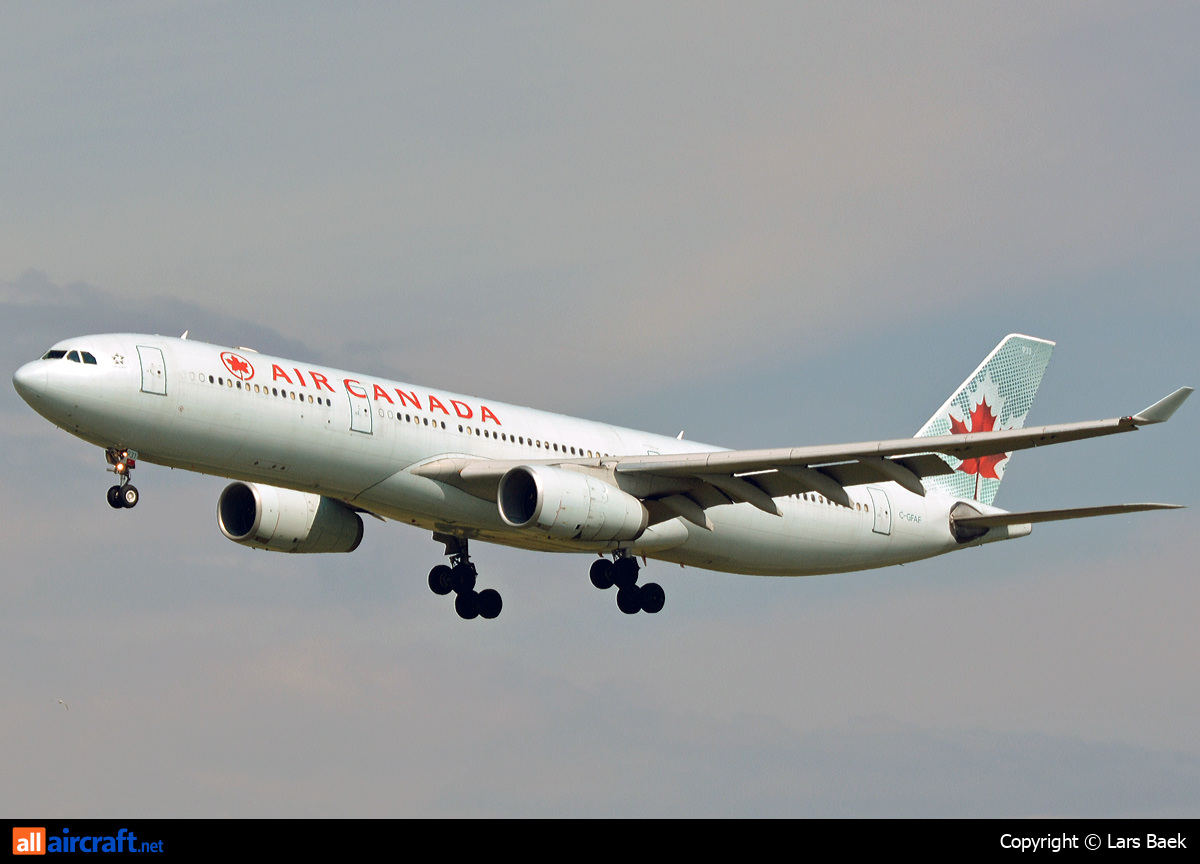 C-GFAF · Airbus A330-343 · (CPH / EKCH)