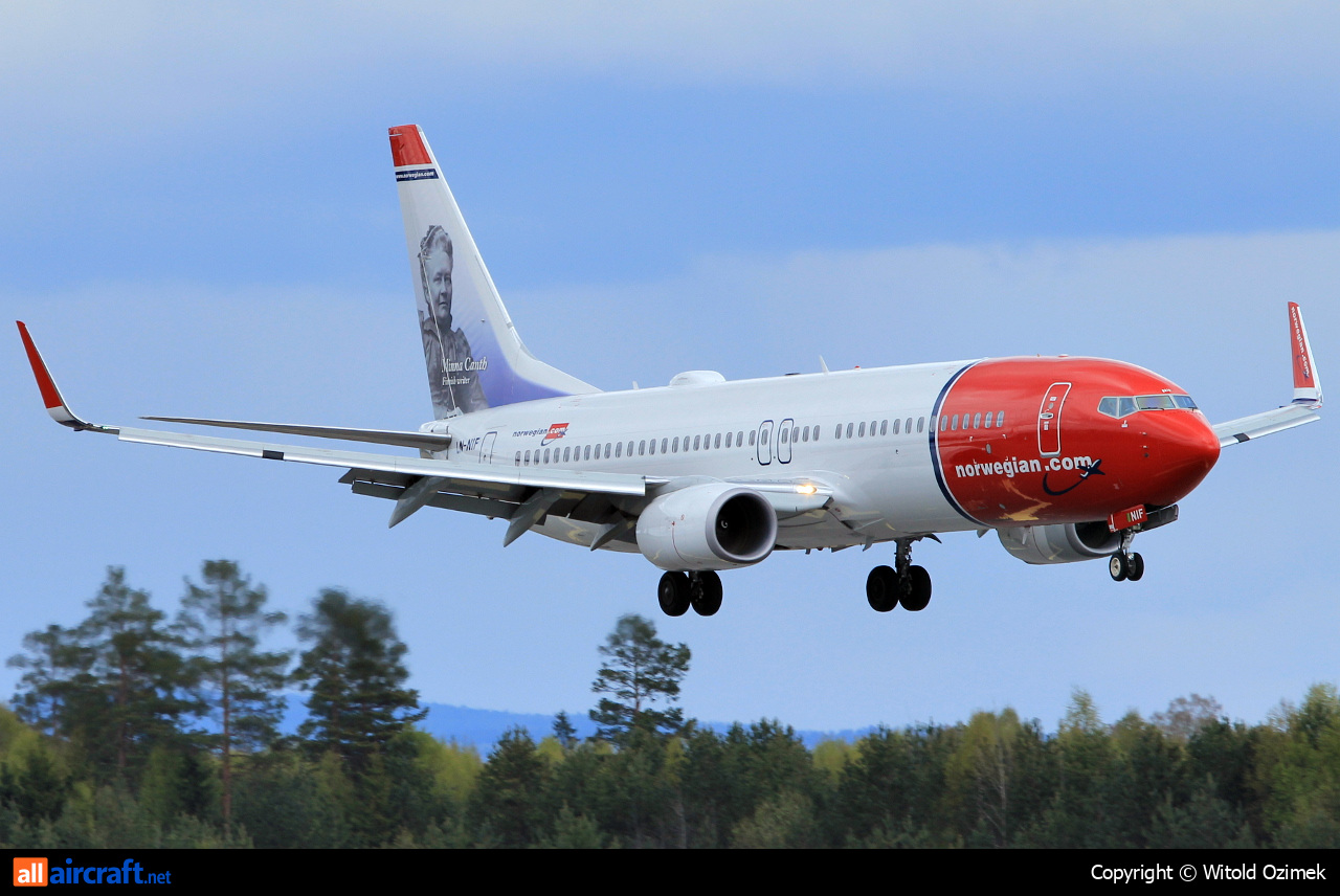 LN-NIF · Boeing 737-8JP(WL) · (OSL / ENGM)