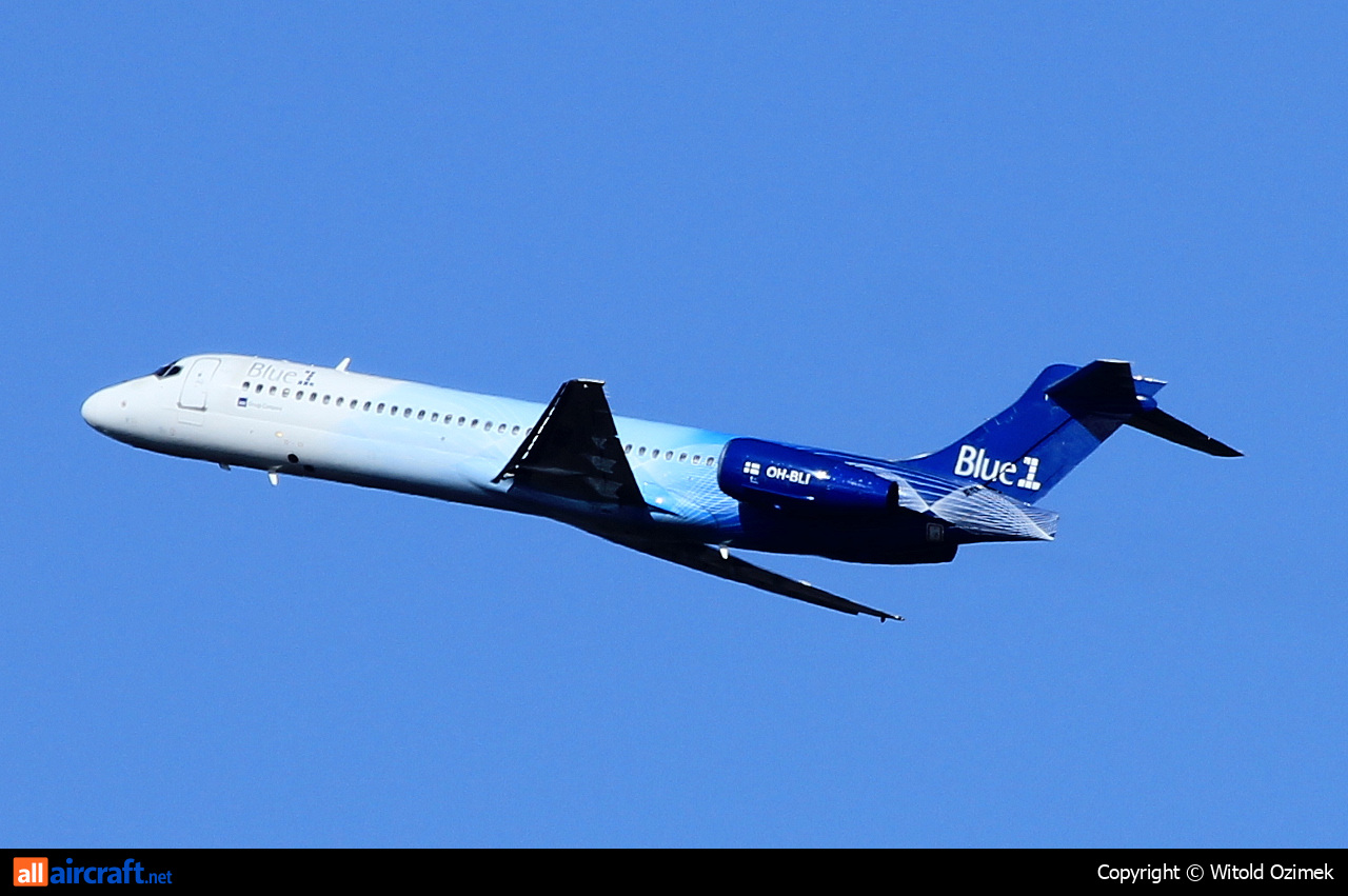 OH-BLI · Boeing 717-2CM · (OSL / ENGM)