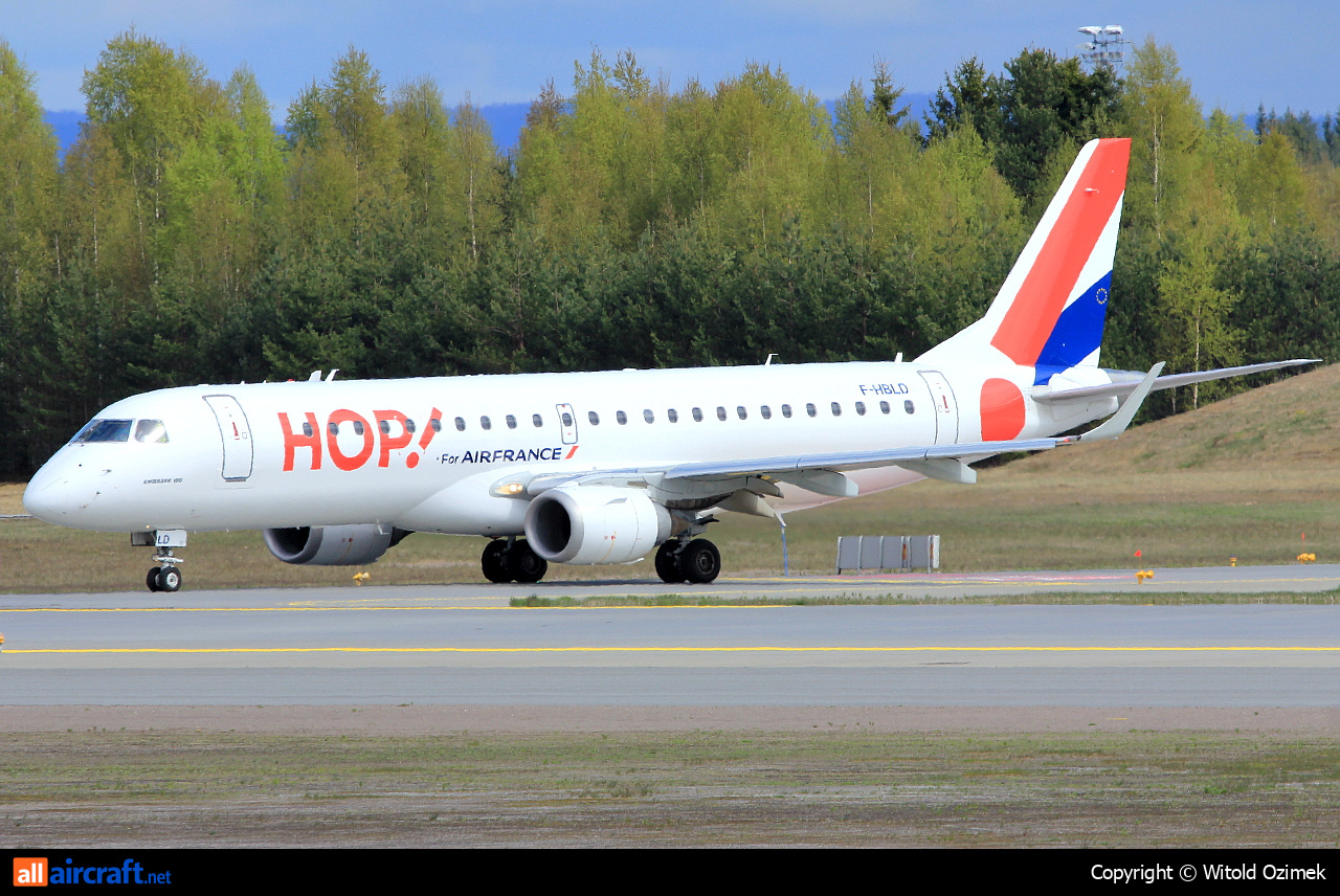 F-HBLD · Embraer 190-100LR · (OSL / ENGM)