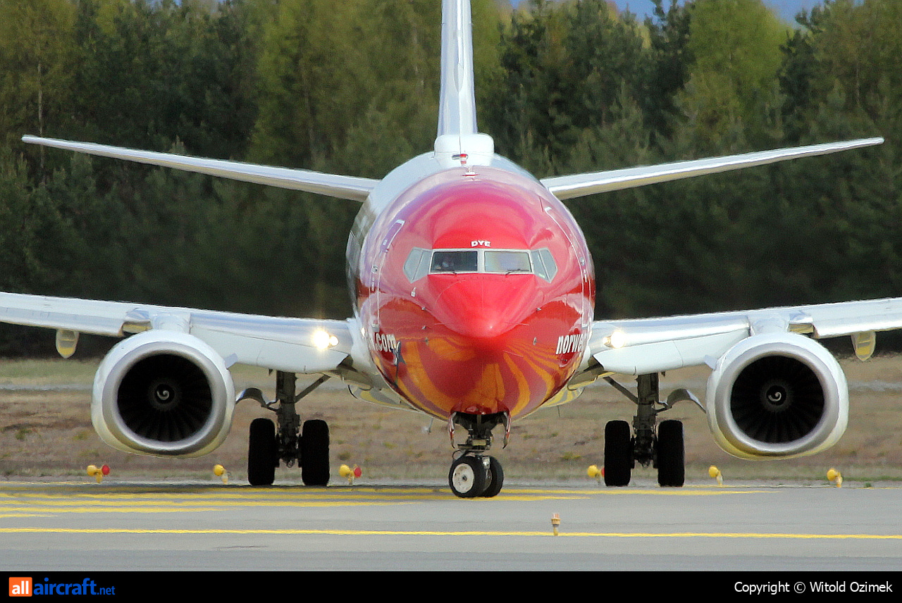 LN-DYE · Boeing 737-8JP(WL) · (OSL / ENGM)