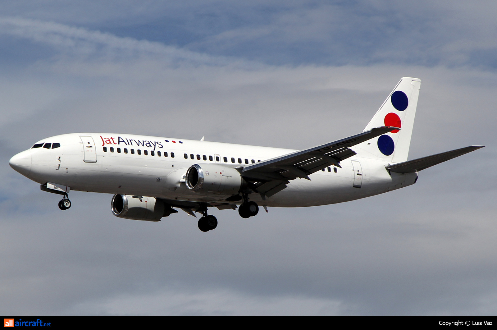 YU-AND · Boeing 737-3H9 · (LHR / EGLL)