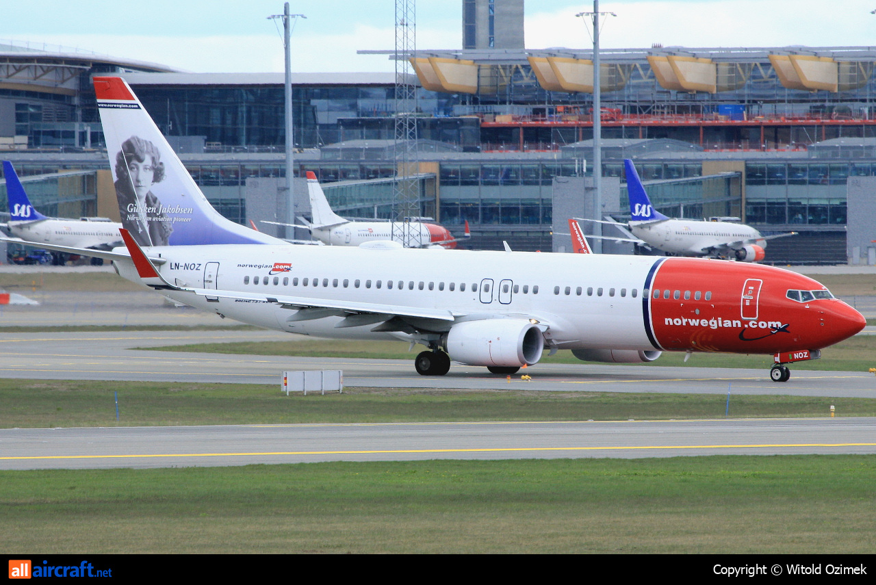 LN-NOZ · Boeing 737-8JP(WL) · (OSL / ENGM)