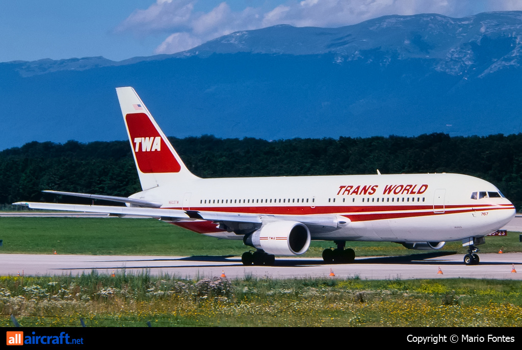 N603TW · Boeing 767-231/ER · (GVA / LSGG)
