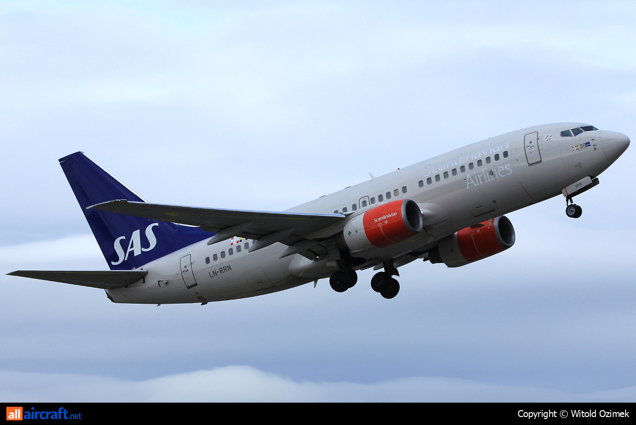 LN-RRN · Boeing 737-783 · (OSL / ENGM)