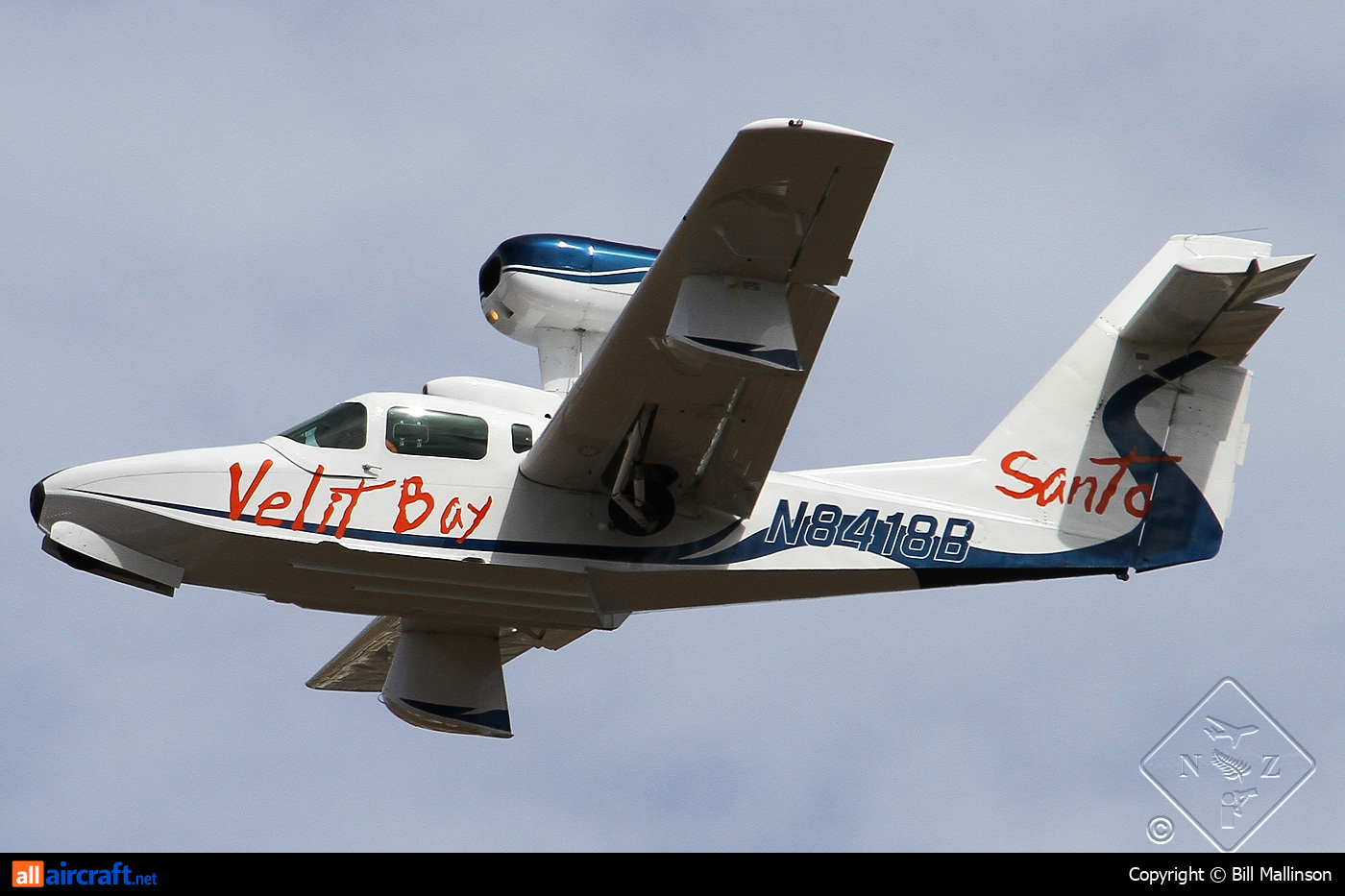 N8418B · Lake LA-250 Renegade · (CHC / NZCH)