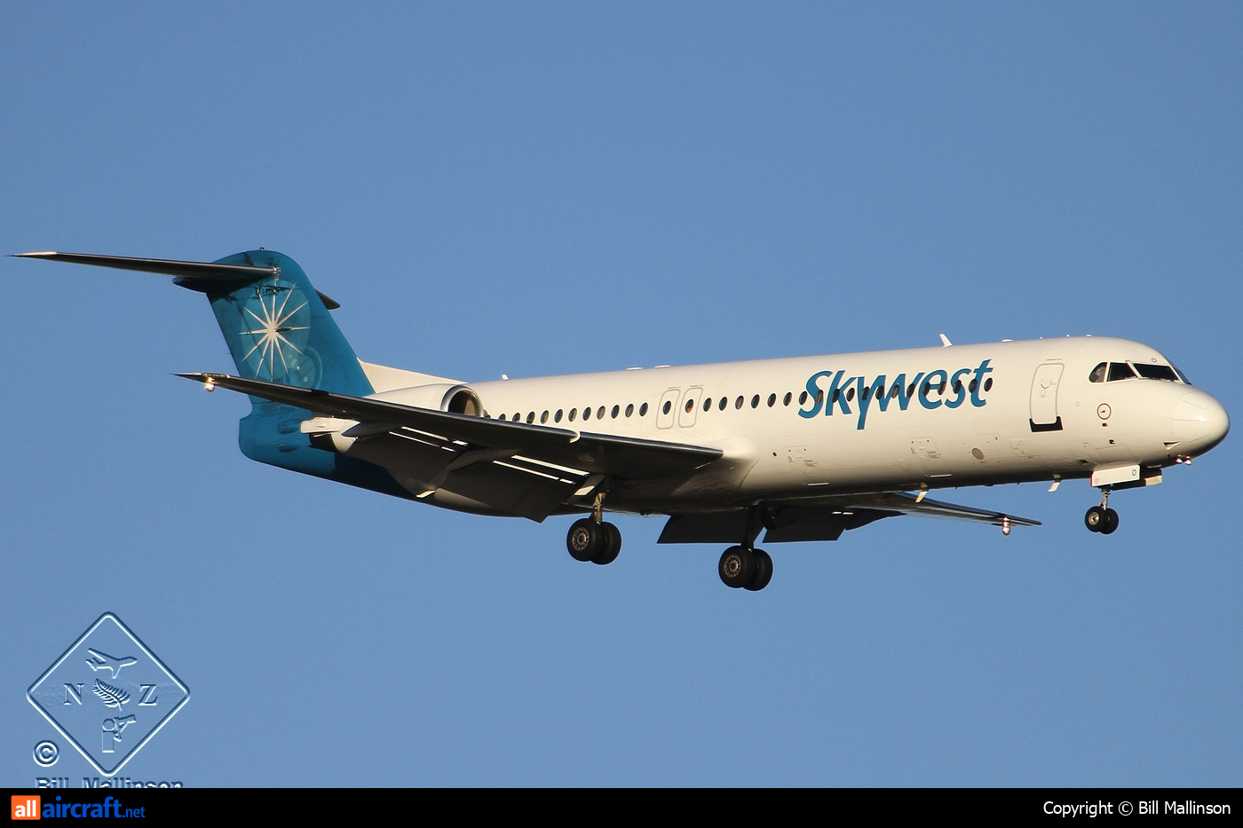 VH-FZO · Fokker 100 · (PER / YPPH)